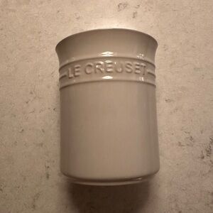 Le Creuset White Utensil Holder